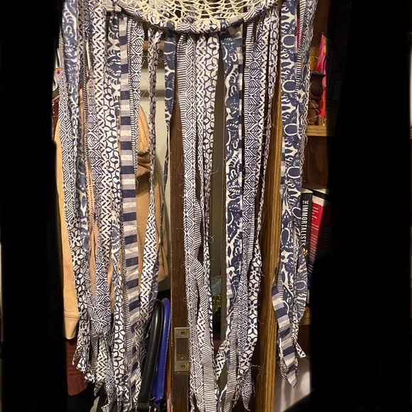 Macrame boho dream catcher